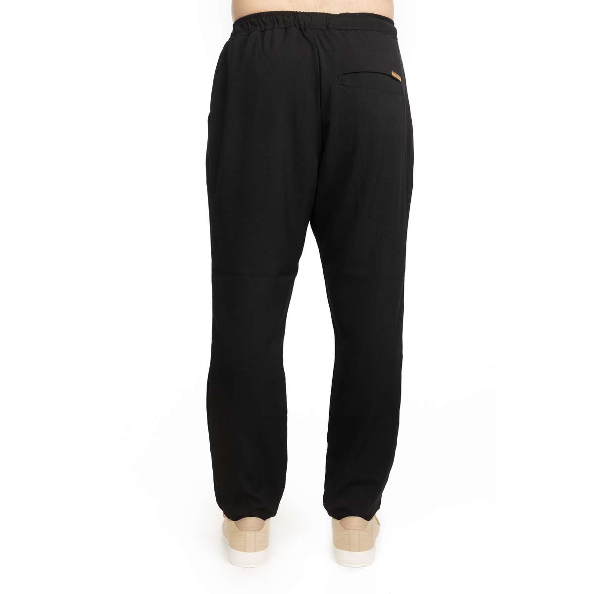 BLUECRAFT MEN΄S RELAXED FIT POLYESTER TROUSERS ETHAN 125 BLACK